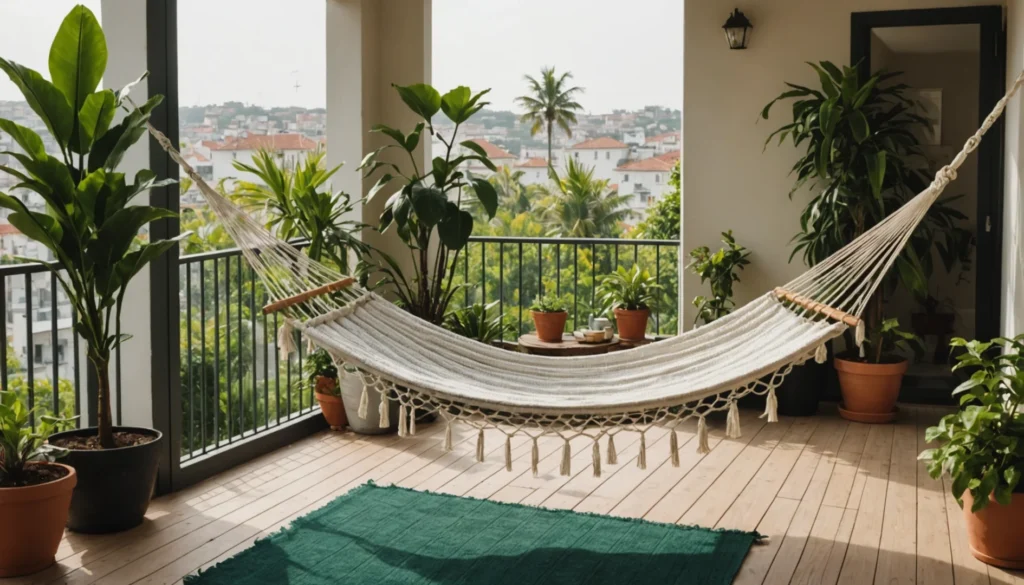 hamac pour le balcon